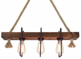 Chandelier Demir – Nogal – 10 x 60 x 70 cm