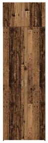 Armário de Armazenamento vidaXL Madeira Antiga 70x42.5x225 cm Madeira
