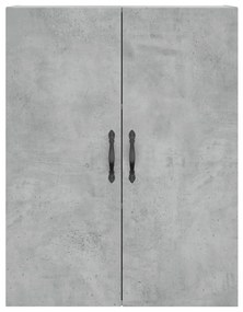 Armário de parede 69,5x34x90 cm deriv. madeira cinzento cimento