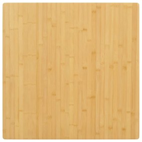 Tampo de mesa 70x70x2,5 cm bambu