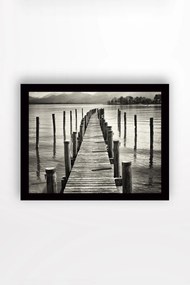 Pintura Decorativa em MDF com Moldura SC0752 – Multicolor – 41 x 56 cm