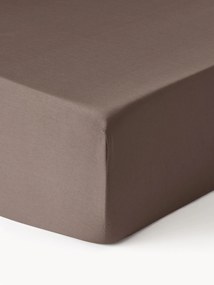 Lençol com elástico em cetim de algodão Comfort