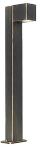 Candeeiro de pé exterior industrial dourado antigo 65 cm IP44 - Baleno Country / Rústico,Moderno,Industrial