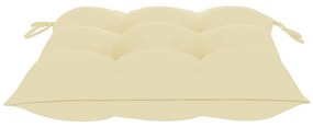 Cadeiras de jardim dobráveis c/ almofadões 6 pcs acácia maciça