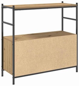 Estante para Livros vidaXL Artisan Carvalho 80x30x78,5 cm Madeira Enge