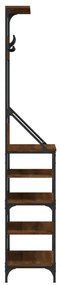 Conjunto de Entrada - Bengaleiro c/ arrumação calçado 70x34x184 cm car