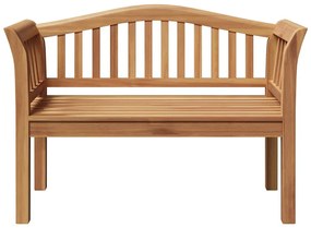 Banco de Jardim 120x53.5x85 cm Madeira Sólida de Teca