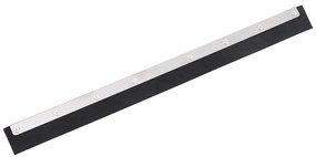 vidaXL Cabeça de rodo de chão 55x2x5 cm aço e borracha