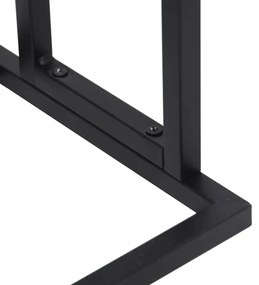 Toalheiro independente 48x24x78,5 cm ferro preto