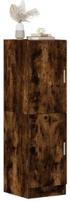 vidaXL Armário de cozinha 38x41,5x131,5 cm madeira carvalho fumado