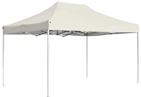 Tenda dobrável profissional para festas alumínio 4,5x3m creme