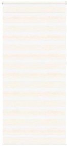 vidaXL Cortina de zebra 115x230 cm largura do tecido 110,9cm poliéster