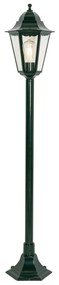 Candeeiro de pé clássico para exterior verde escuro 125 cm IP44 - Nova Orleans Clássico / Antigo