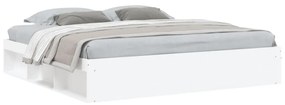 Estrutura de cama 200x200 cm branco