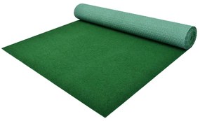 147662 vidaXL Relva artificial com pitões 4x1,33 m verde