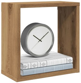 vidaXL Prateleiras cubo 4 pcs derivados de madeira carvalho artisiano