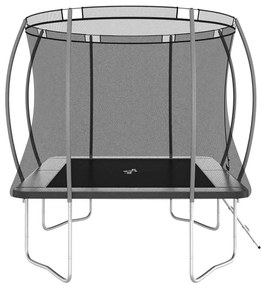 Conjunto de trampolim retangular 335x244x90 cm 150 kg