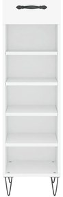 Sapateira 30x35x105 cm derivados de madeira branco