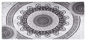 Tapete lavável antiderrapante 80x300 cm multicor