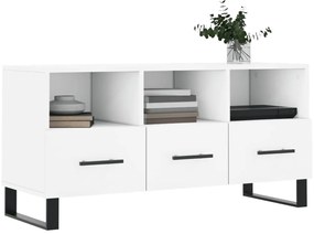 Móvel de TV 102x36x50 cm derivados de madeira branco