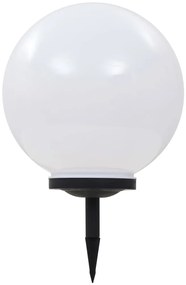 Candeeiro solar de exterior LED esférico 40 cm RGB