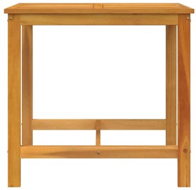 Conjunto de varanda 3 pcs madeira de acácia maciça