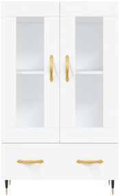 Aparador alto 69,5x31x115 cm derivados de madeira branco