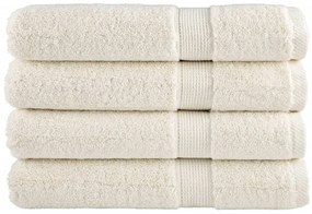 vidaXL Toalhas de sauna premium SOLUND 4 pcs 80x200 cm 600 gsm creme