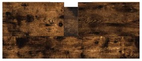 Armário casa de banho 80x33x60 cm deriv.madeira carvalho fumado