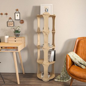 Estante Yuvar – Carvalho – 138x39x39 cm