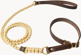Trela para cão Retriever em pele Touch of Leather, vários tamanhos