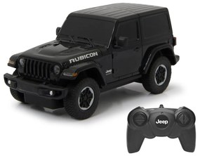 Carro Telecomandado Jeep Wrangler JL 1:24 2,4GHz Preto