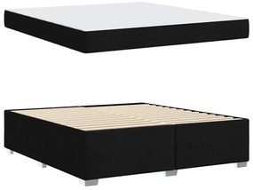 Estrutura da Cama Outros Preto 180 x 200 cm tecido