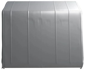 Tenda de armazenamento 240x240 cm aço cinzento