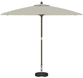 Base de Parasol com Rodas e Alça Granito Preto 29 kg Redonda