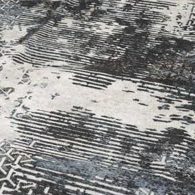 Tapete lavável antiderrapante 80x150 cm multicor