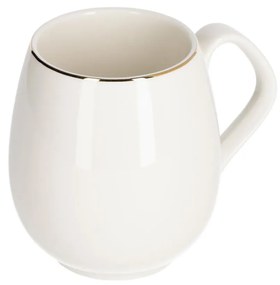 Kave Home - Chávena Taisia de porcelana branco