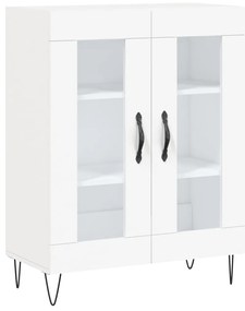 Armário alto 69,5x34x180 cm derivados de madeira branco