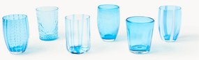 Copos artesanais Melting Pot, conjunto de 6