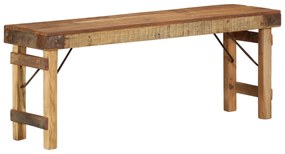 vidaXL Banco 110x35x46 cm Madeira Recuperada