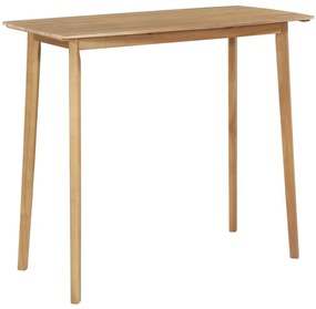 5 pcs conjunto de jantar exterior madeira acácia maciça