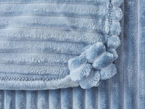 Manta azul 150 x 200 cm KAWERI Beliani