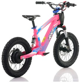 Bicicleta elétrica infantil 350W 16" Roan RXF Evo-S Rosa