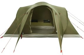 Tenda familiar em cúpula p/ 6pessoas impermeável verde azeitona