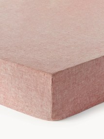 Lençol em linho com elástico topper Linna