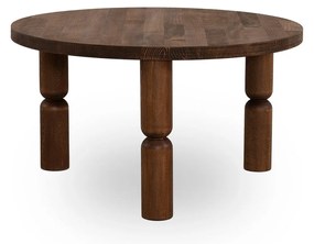 Mesa de Centro Ida – Nogueira – 70x40x70 cm