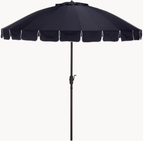 Guarda-sol redondo com manivela Panza, Ø 252 cm