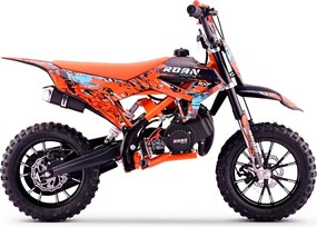 MINI MOTO PARA CRIANÇAS MiniCross Roan RXF 49cc 4.5CV Laranja