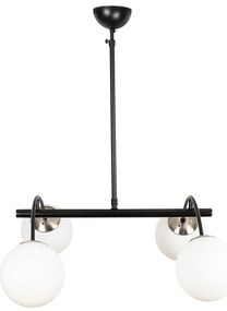 Chandelier Hilal – Preto e Branco – 85 x 80 cm