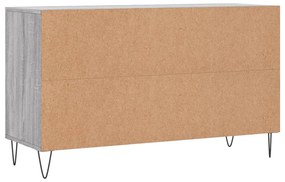 Sapateira 102x36x60 cm derivados de madeira cinzento sonoma